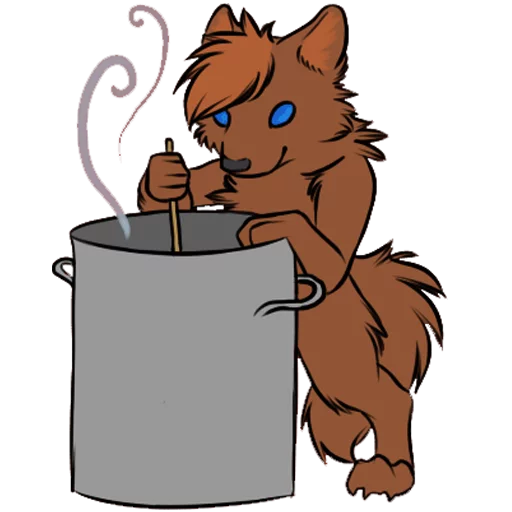Kruemel Wolf #3 sticker 3