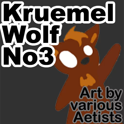 Kruemel Wolf #3 sticker 7