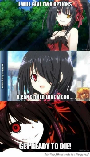 Kurumi Best Waifu sticker 6