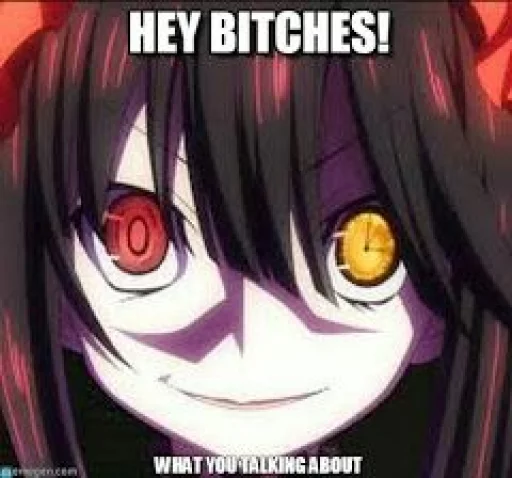 Kurumi Best Waifu sticker 9
