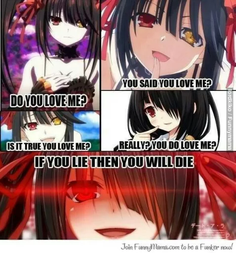 Kurumi Best Waifu sticker 10