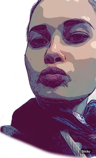 Mary sticker 2