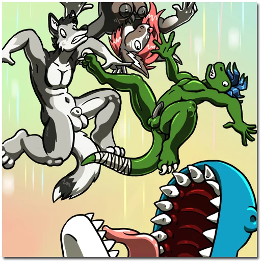 MegaVore - Vore Shots sticker 3