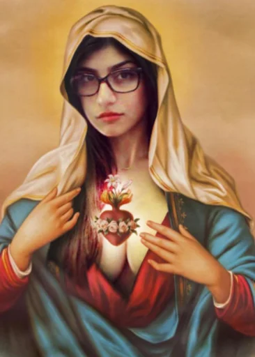 Mía Khalifa @Luganovelez sticker 11