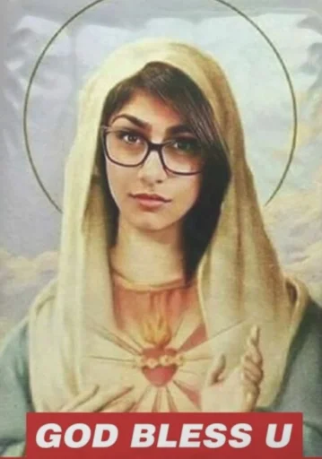 Mía Khalifa @Luganovelez sticker 12