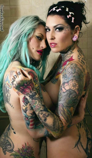 Naked tattoo sticker 9