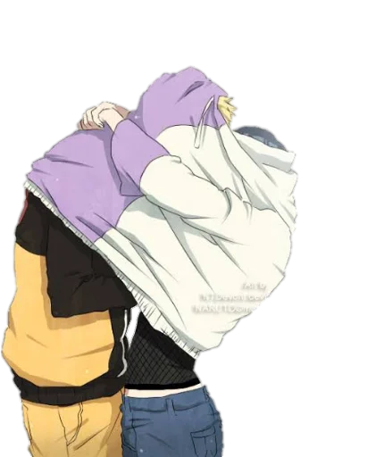 Narutø & Hïnata | @BY_Myy Telegram sticker pack