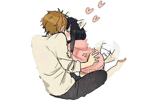 Tender Fluffy Cat ) (JUZO13) sticker 6