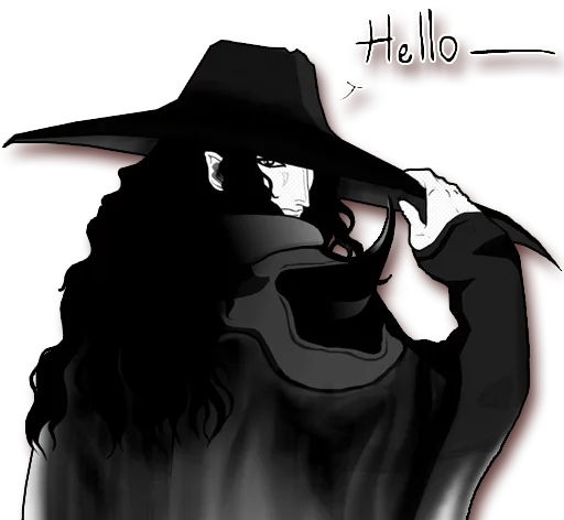 special pack " vampire hunter D. " Telegram sticker pack