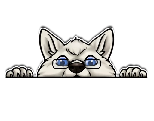 North Wolf sticker 3
