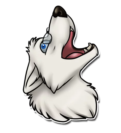 North Wolf sticker 8