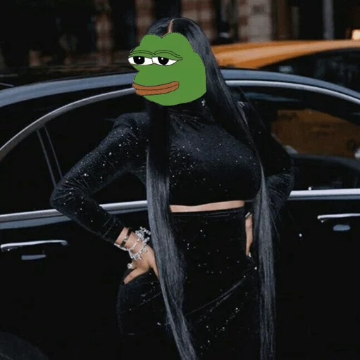 'Onika pepe 🕸 by @makostickers Telegram sticker pack