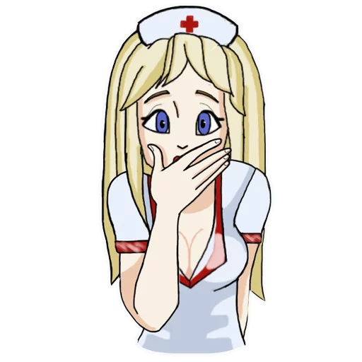 Медсестра Telegram sticker pack