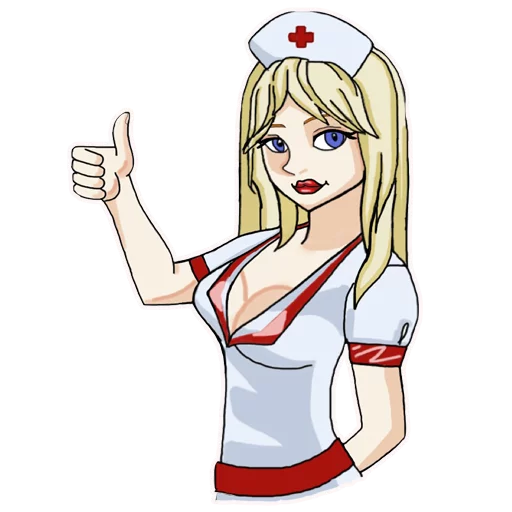 Медсестра sticker 4