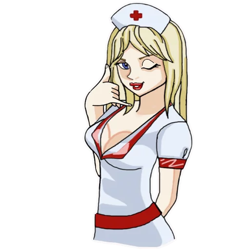 Медсестра sticker 8