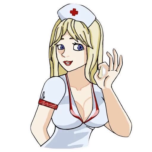 Медсестра sticker 10