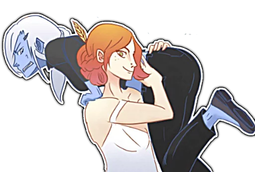 Raku Loves Rue sticker 4