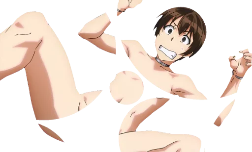 Shimoseka Nude (SFW) sticker 2