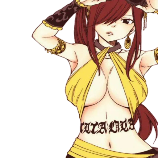 SP Pack for @ERZA_SCARLET_TITANIA by "ZK" Telegram sticker pack