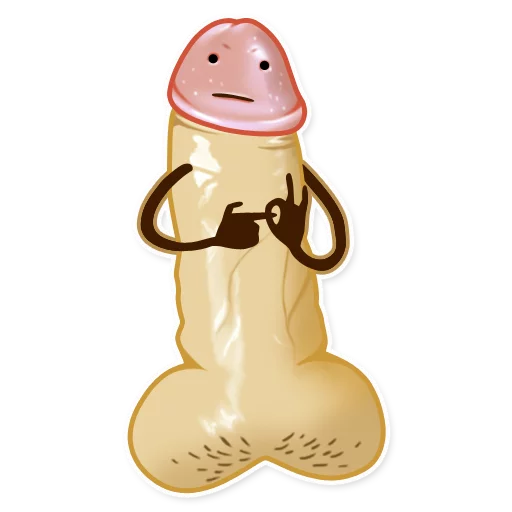 Things my dick does sticker 5