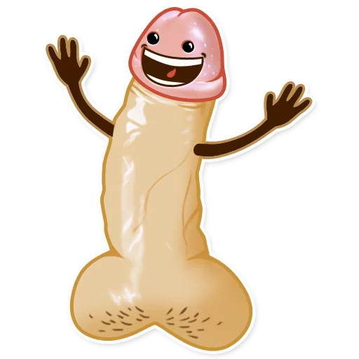 Things my dick does sticker 7