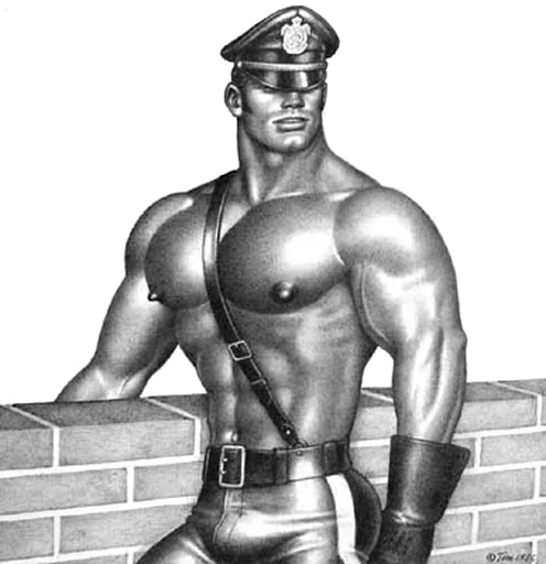 Tom of Finland Telegram sticker pack