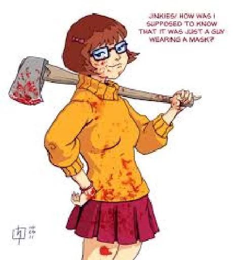 VelmaDinkley sticker 7