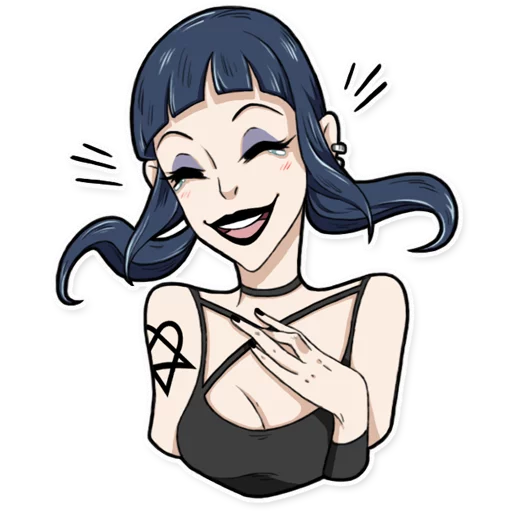 Bad Girl Telegram sticker pack