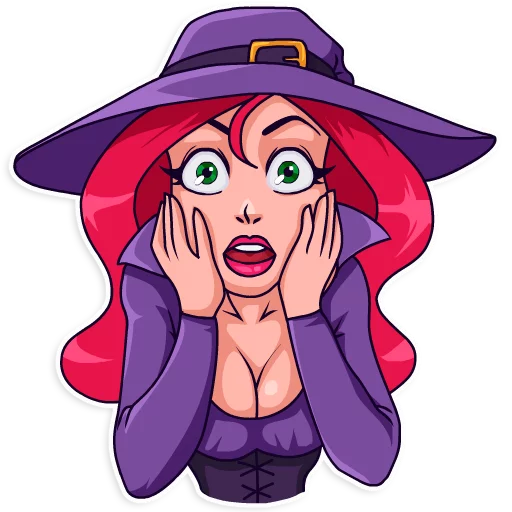 Morgana the Witch sticker 4