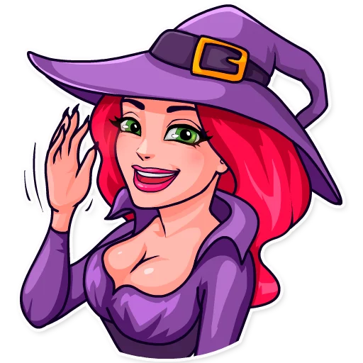 Morgana the Witch sticker 5