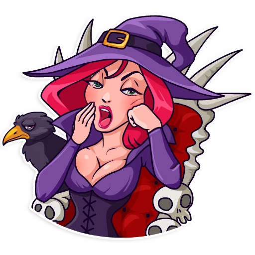 Morgana the Witch sticker 8