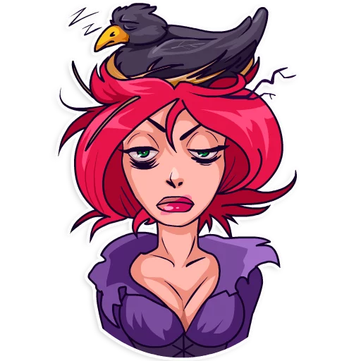 Morgana the Witch sticker 10